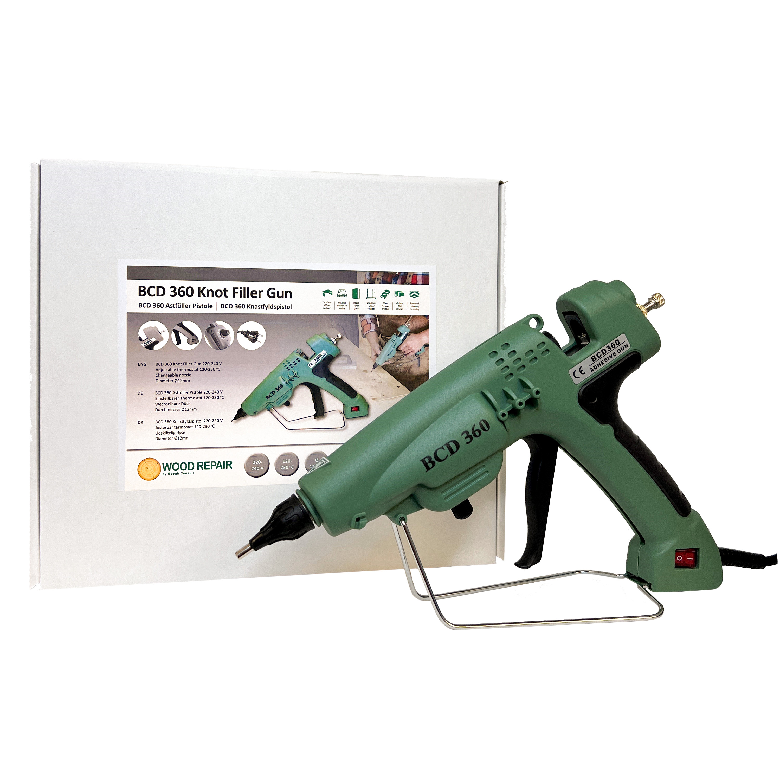 BCD360 Knastfyld-pistol